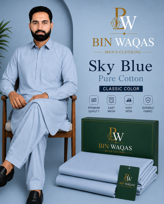 Bin Waqas Pure Cotton — Premium Cotton Fabric